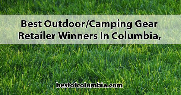 Columbia camping outlet gear